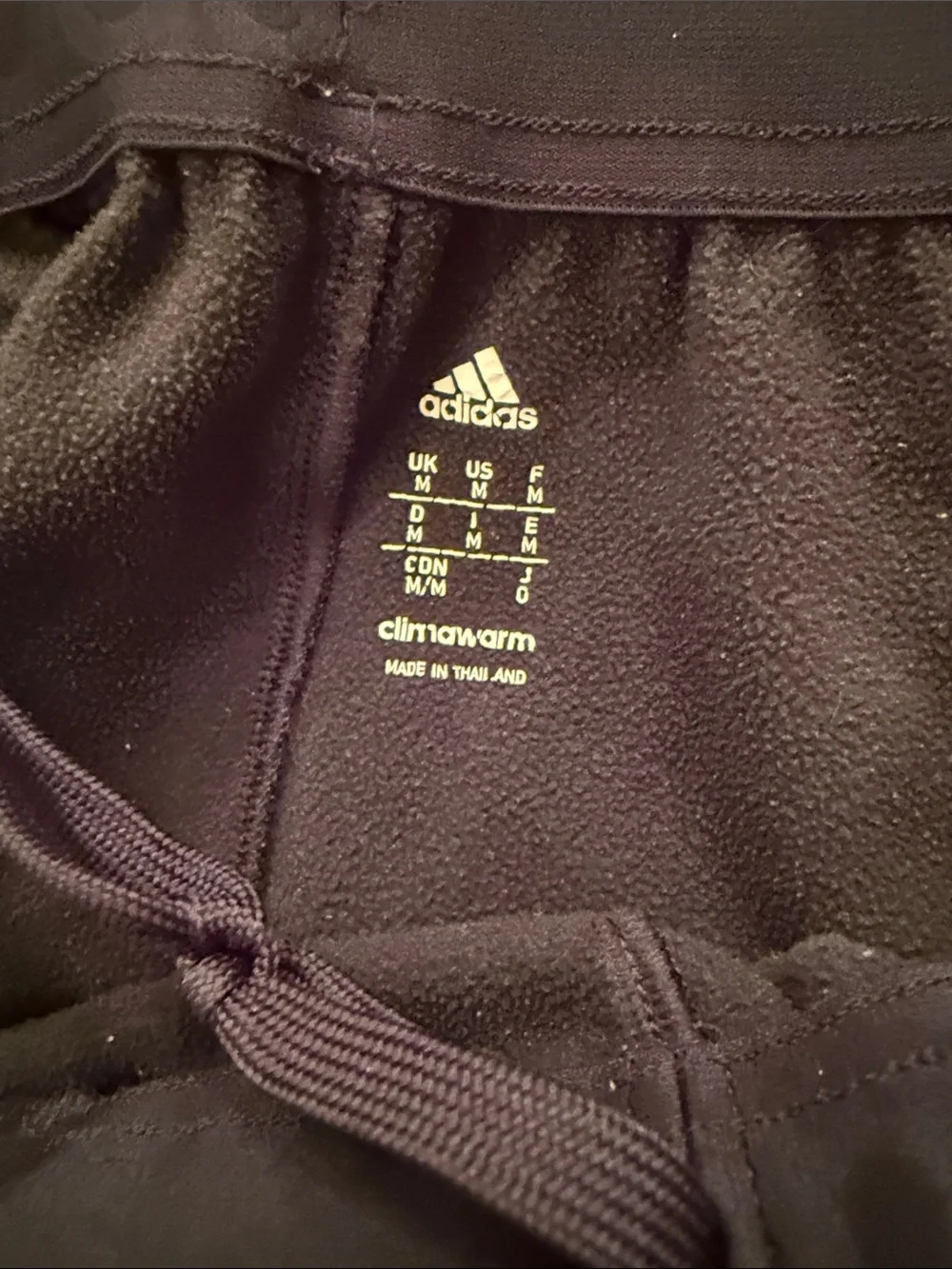 adidas Black Men's Training Joggers with Zip Cuffs